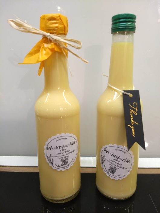 Wachteleierlikör, "Classic" 350 ml,